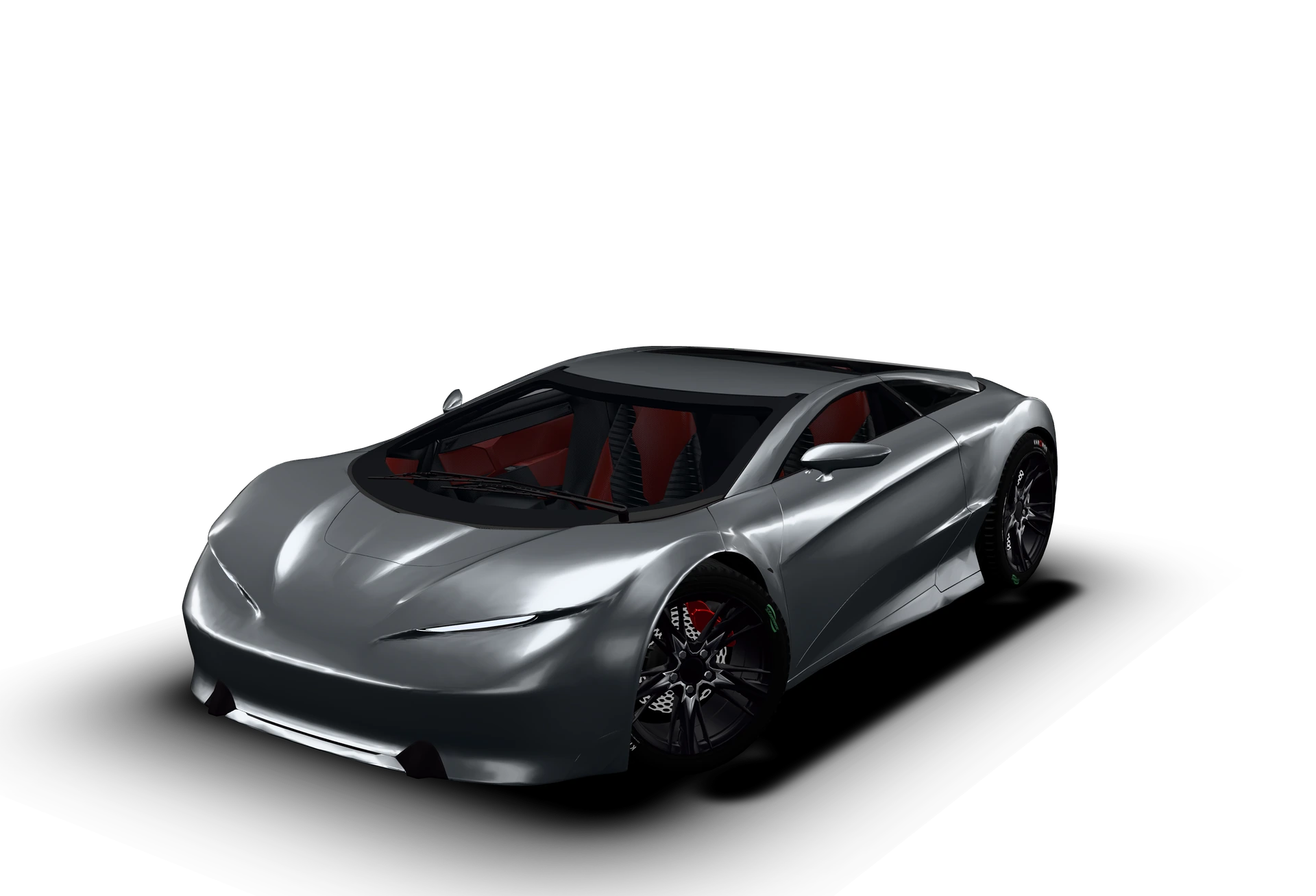 Concept coupé on the studio turntable